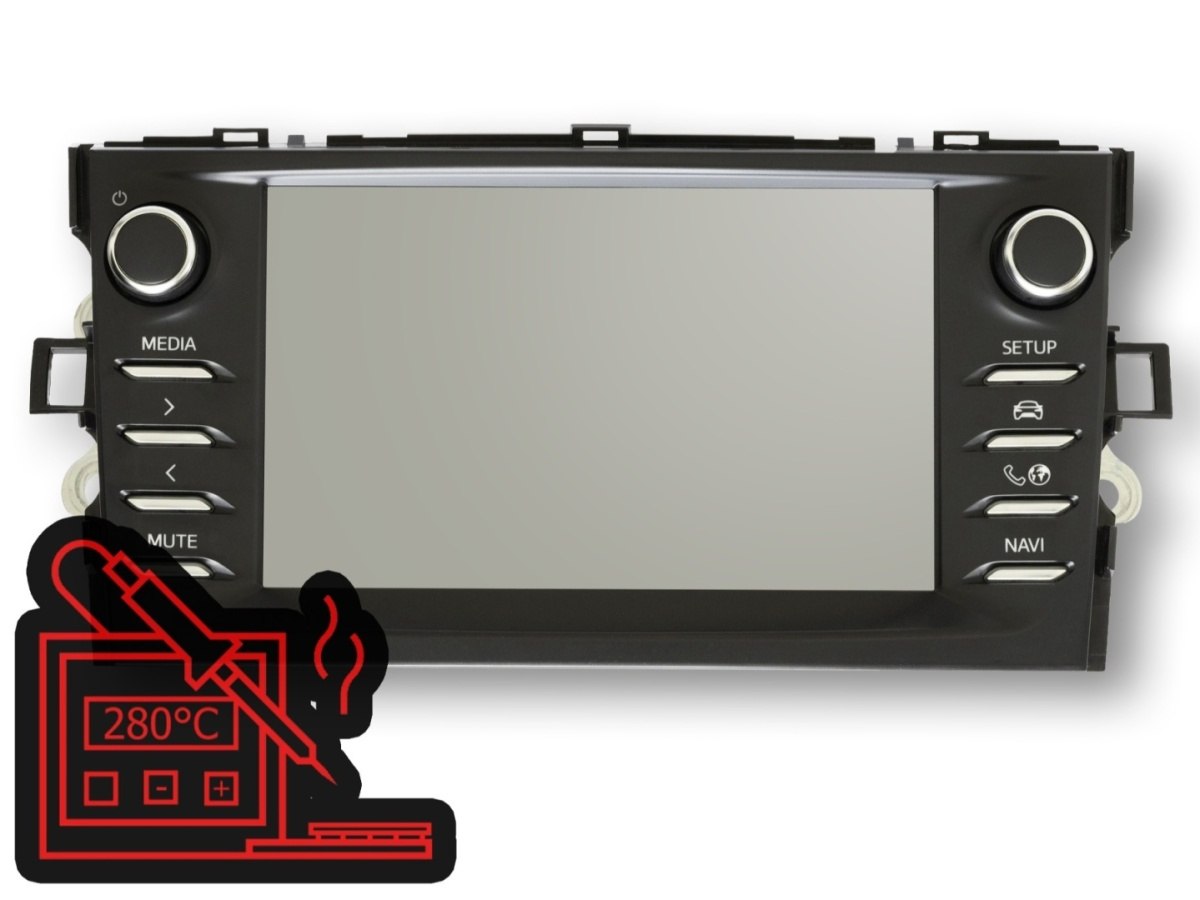 Toyota Verso factory radio 86140-0F090 Harman Becker repair