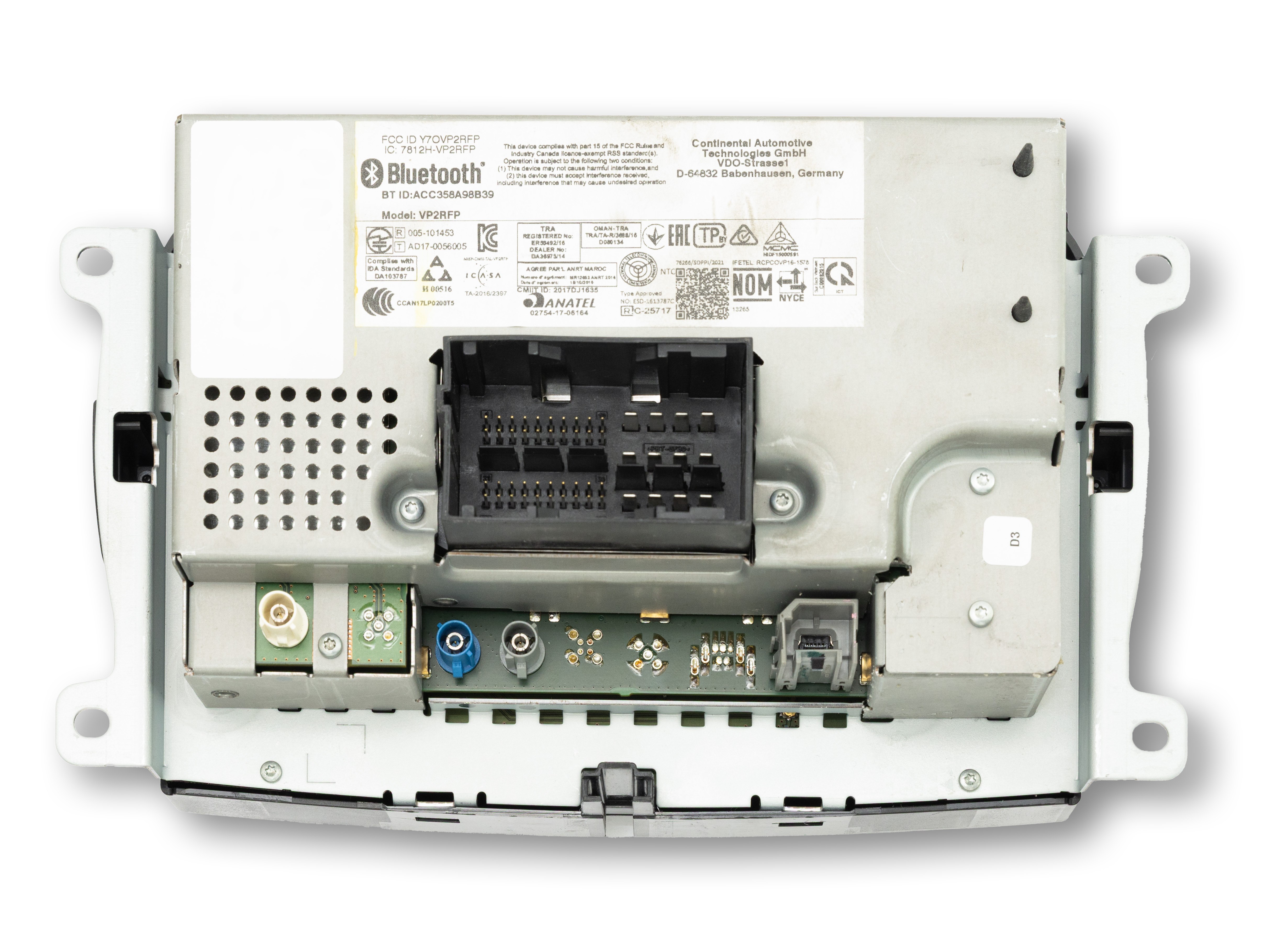 Abarth 500 radio system navigation